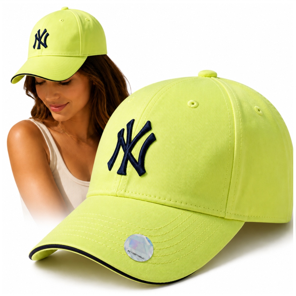 Čepice New York Yankees Ny Žlutá unisex Baseballová Nastavitelná Mlb
