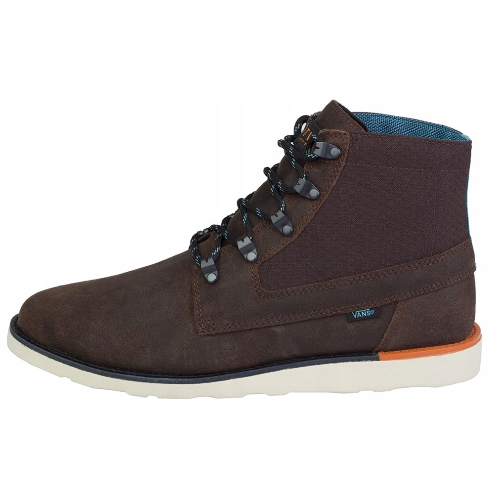 Vans pánské sportovní boty kožené hnědé QE2A25 velikost 40