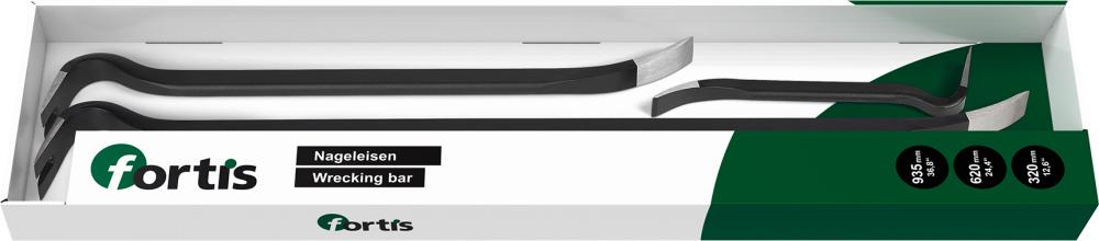 FORTIS набір цвяхів 3шт 320+620 + 935 мм