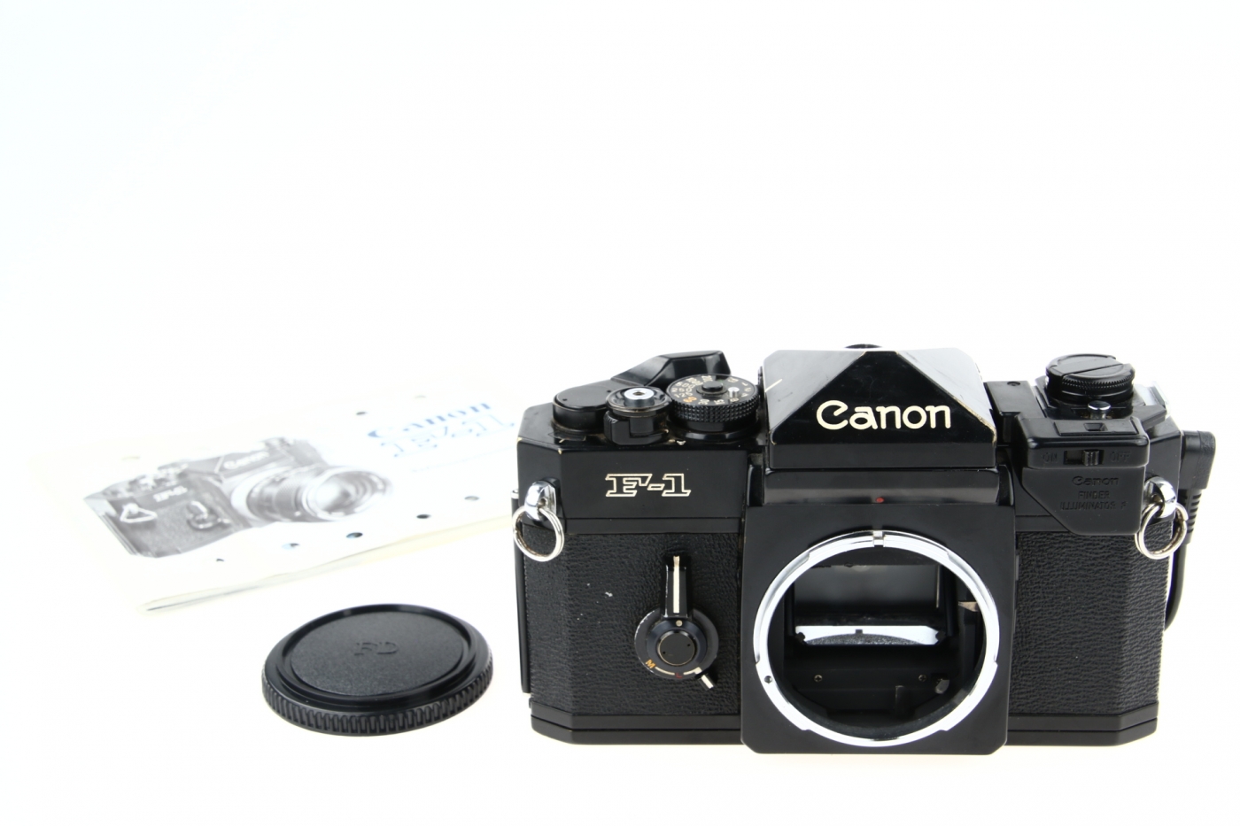Canon F-1 + Data Back F + Finder Illuminator F za 8876 Kč - Allegro