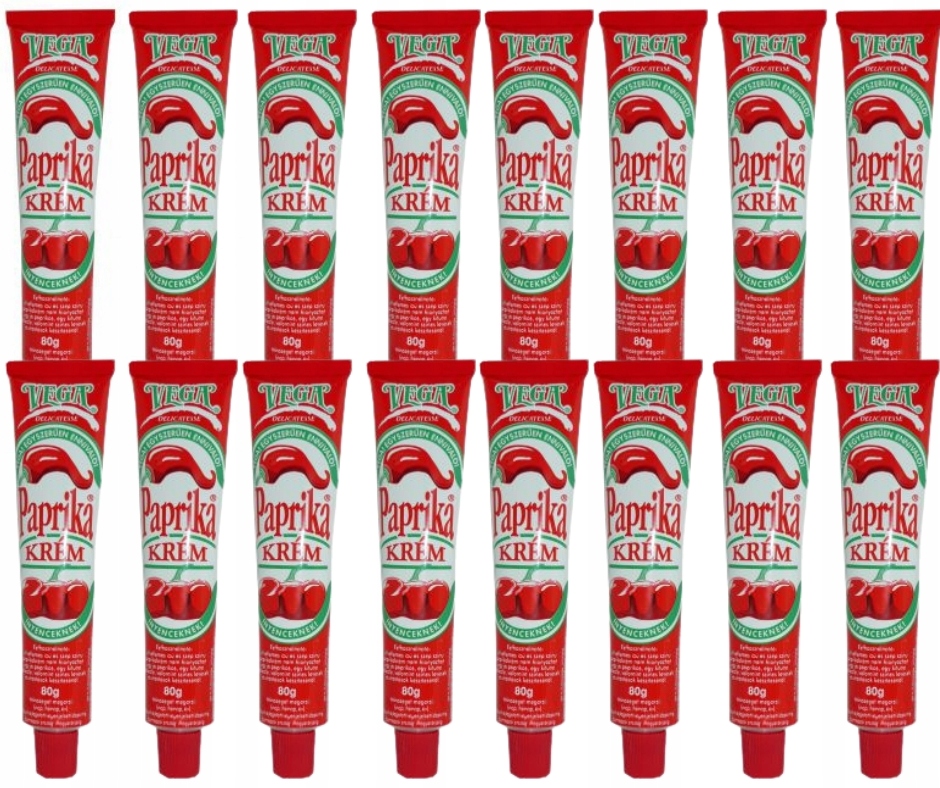 Levně Jemný paprikový krém Vega 80 g, maďarský krém