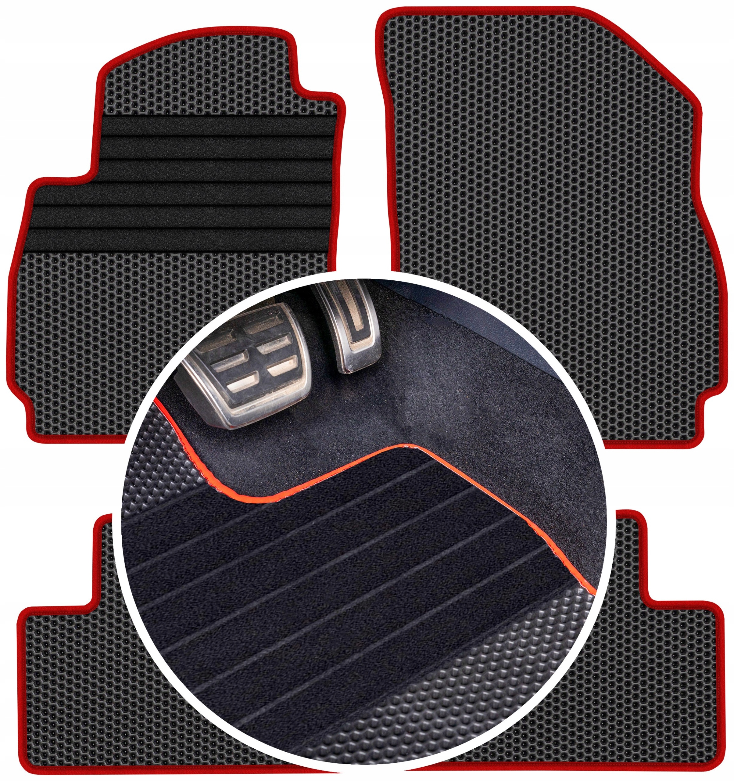 Chevrolet Orlando 2011-2018 Gumové rohože Eva Eternity Plastry Medu