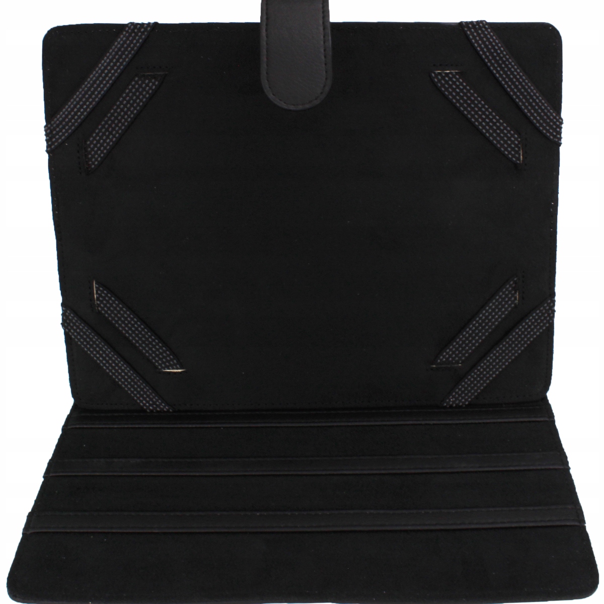 ETUI PODSTAWKA POD TABLET KSIĄŻKĘ KUCHARSKĄ SKÓRA CZARNE MI Marka inna