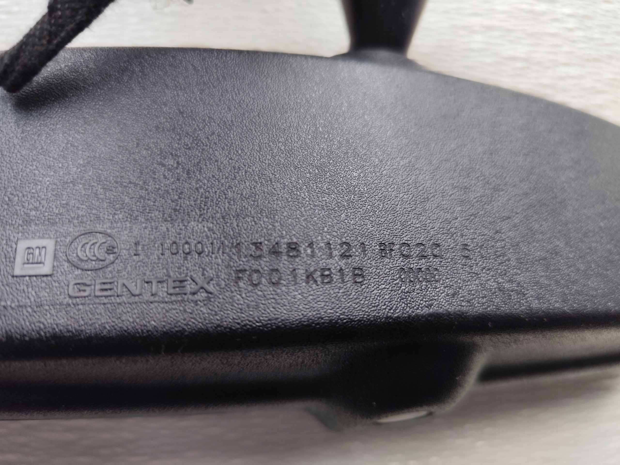 OPEL CORSA E 2015 R. rear-view mirror inner 13481121
