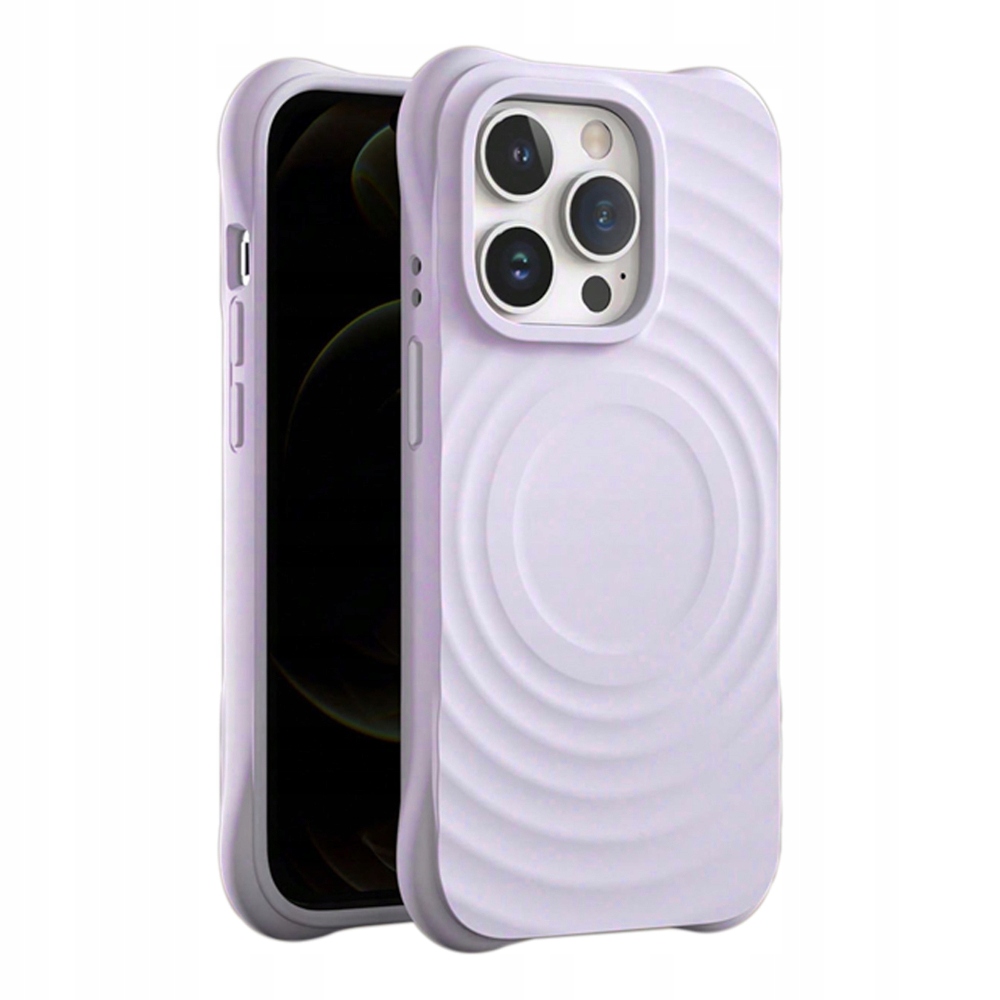Nakładka Circle Mag do iPhone 14 Pro 6,1" jasnofioletowa Tfo