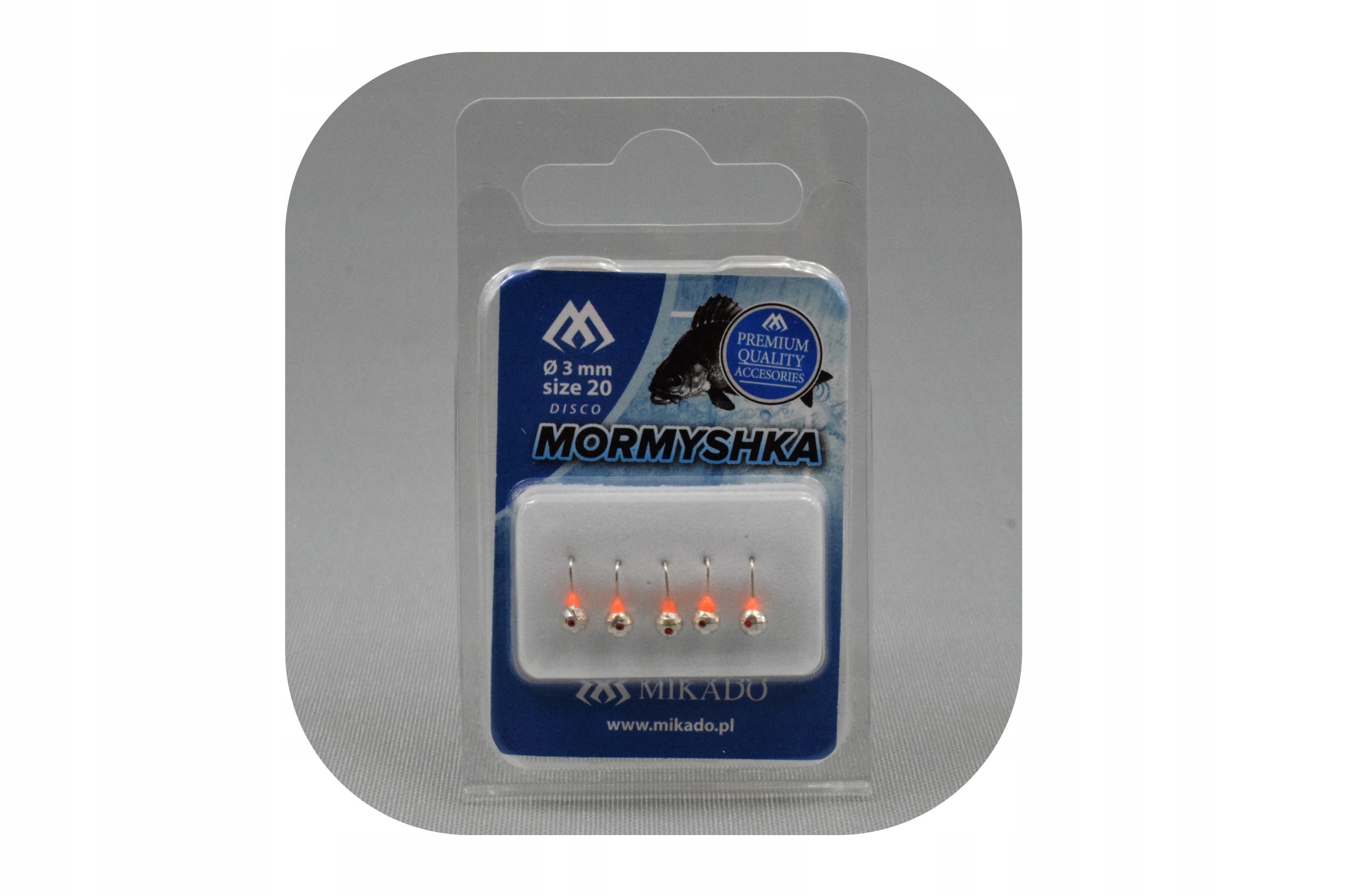 MORMYSZKA WOLFRAMOWA MIKADO DYSKOTEKA 0,3 g 1 szt Kod producenta AM-POD-002