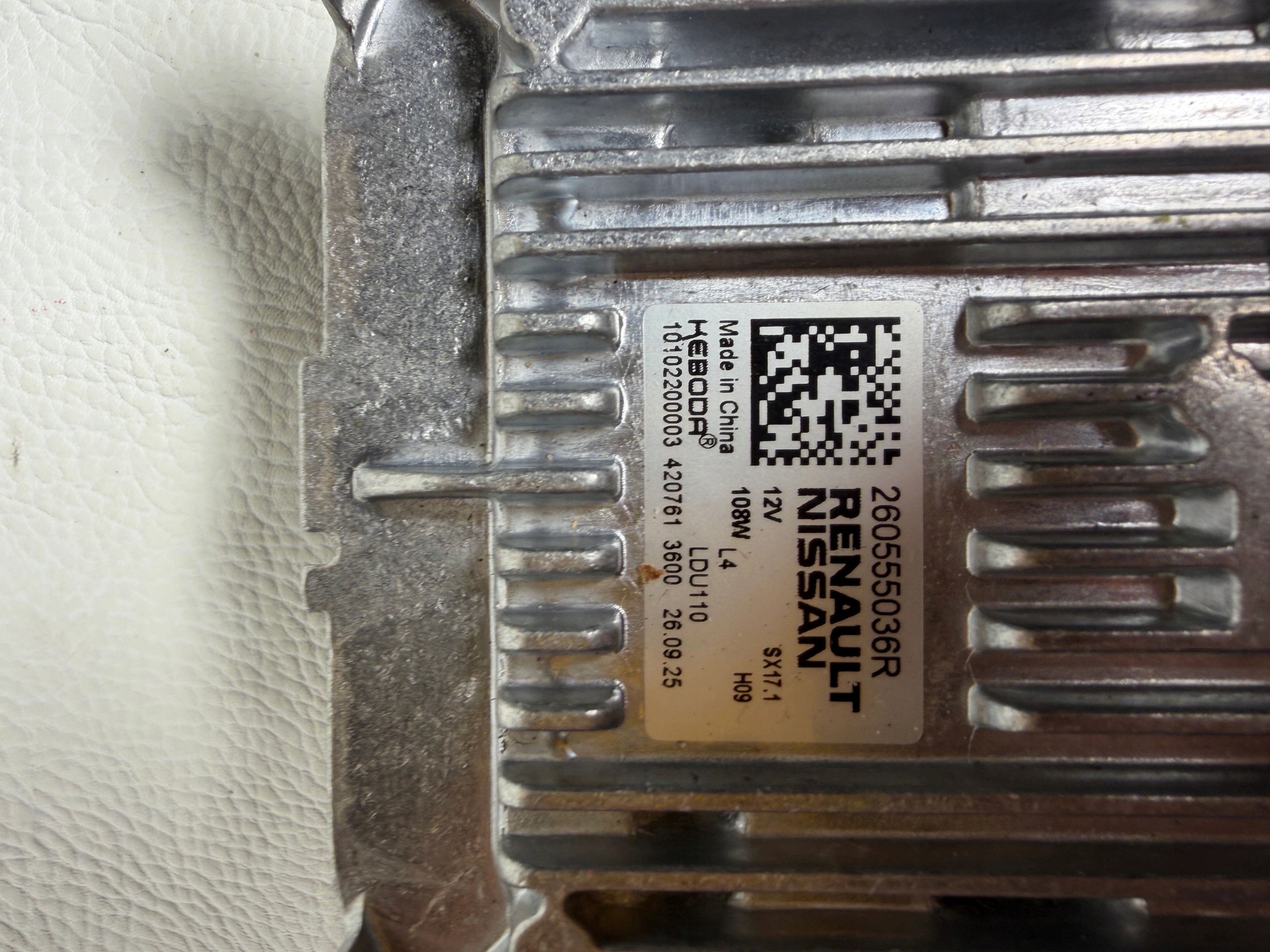 RENAULT AUSTRAL module control unit control unit LED 260555036R new