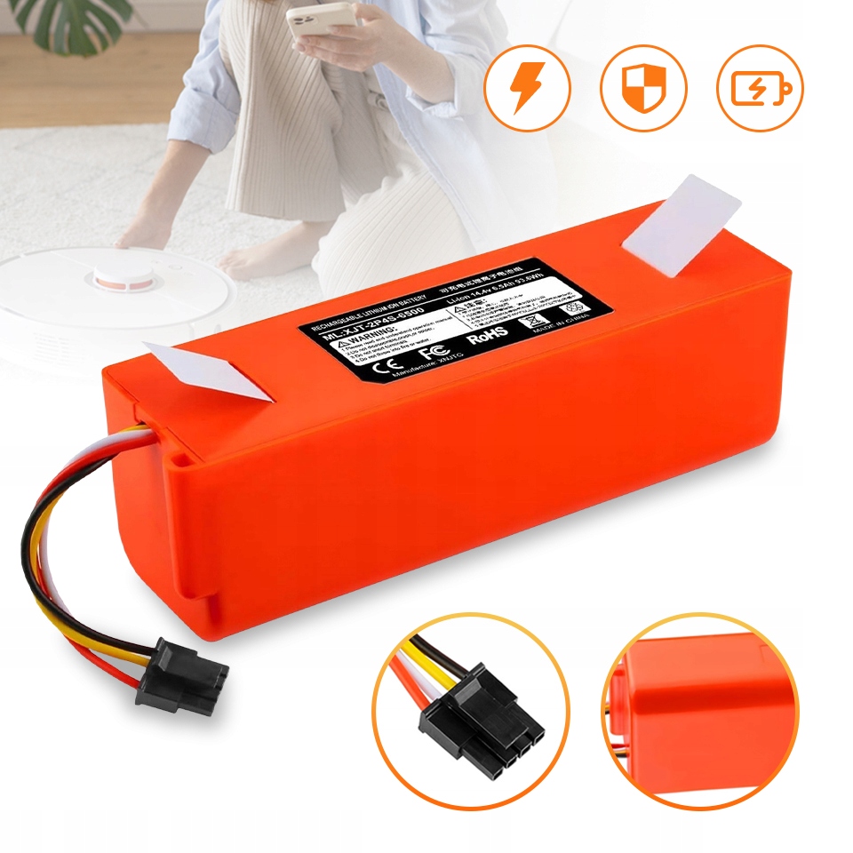 Bateria akumulator do Roborock S5 S6 S7 S8 S50 S55 S5 Max 5200mAh