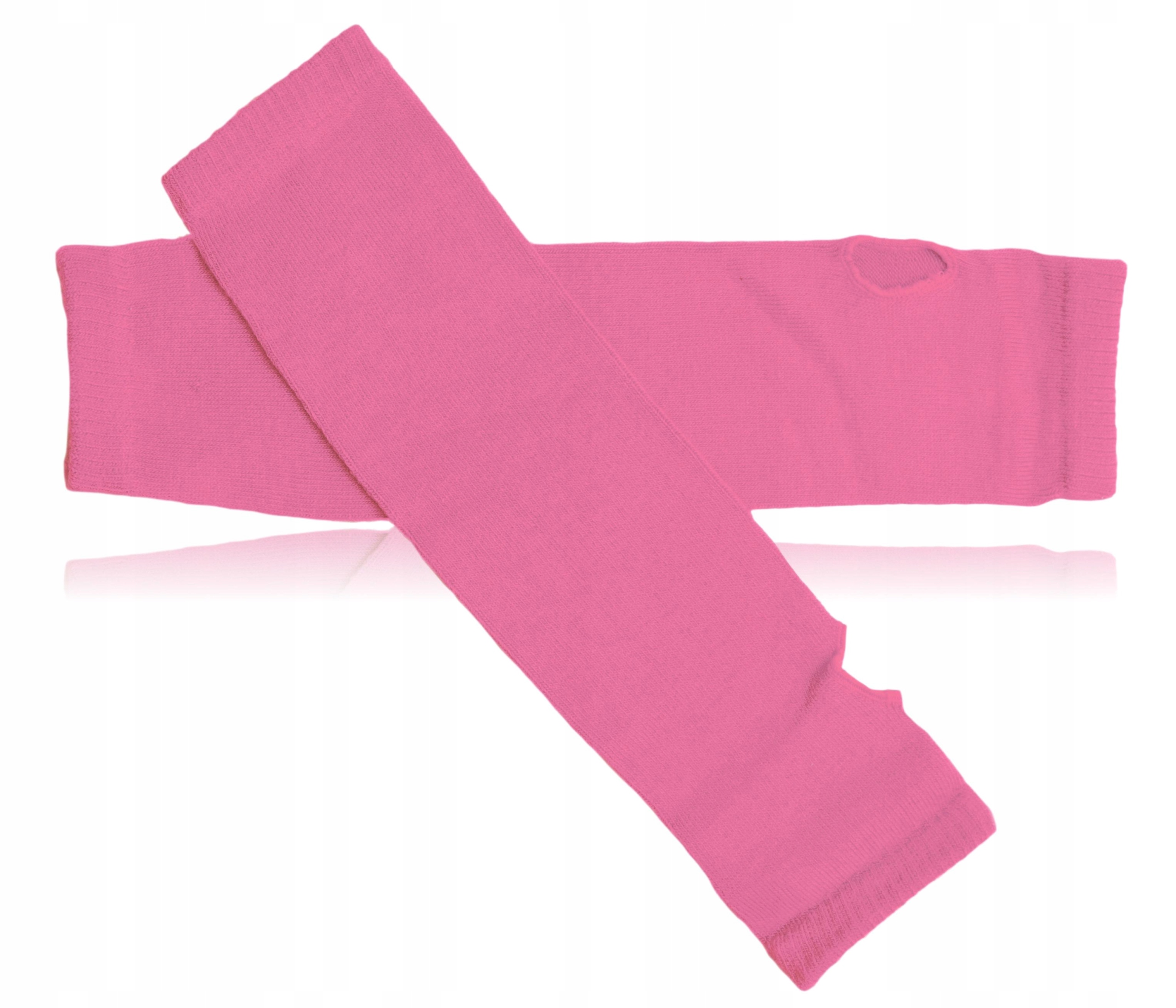 GŁADKIE rękawiczki MITENKI długie BEZ PALCÓW Marka inna