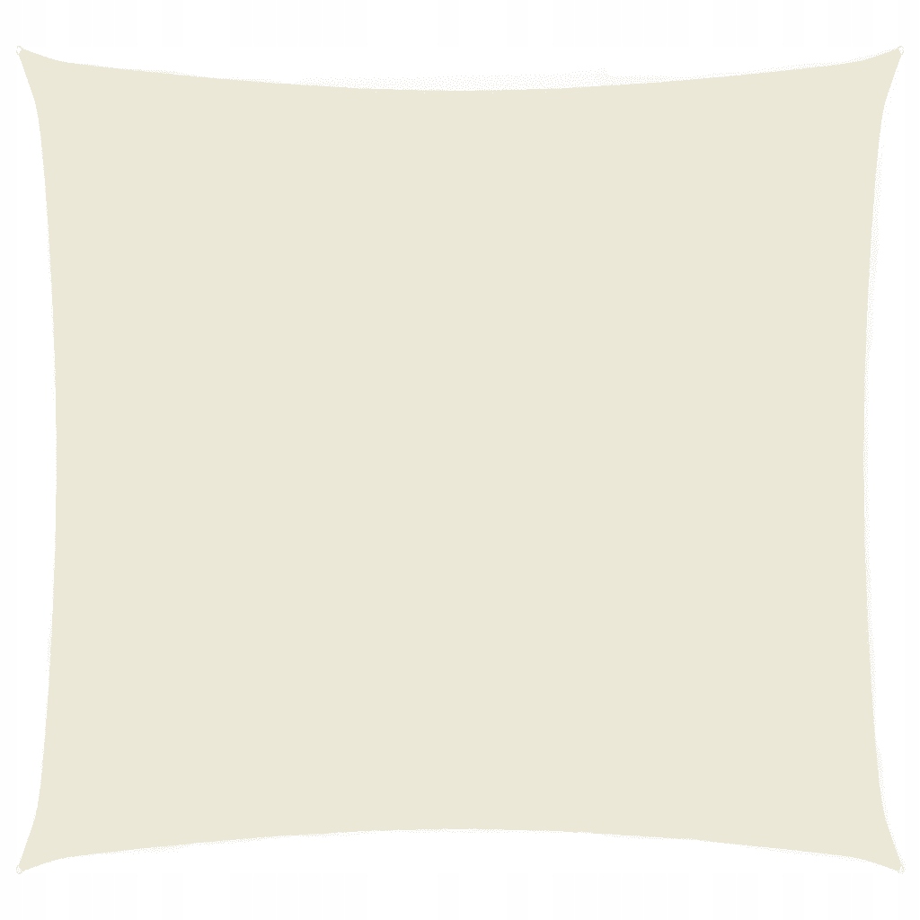 Krémová ochranná plachta 3,6 x 3,6 m z tkaniny Oxford s Pu povlakem
