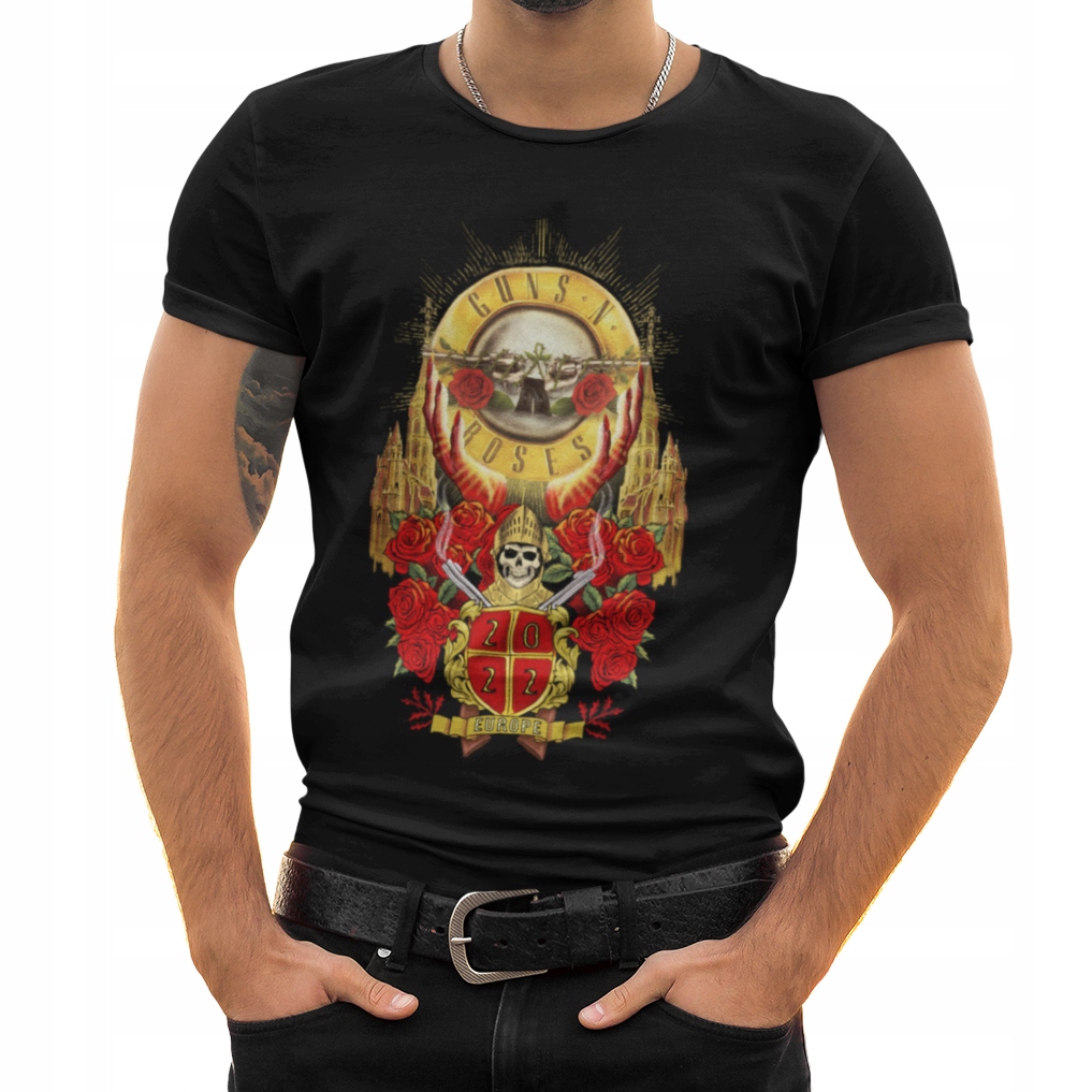 

Koszulka Męska Tour 2022 Guns N' Roses N T-shirt