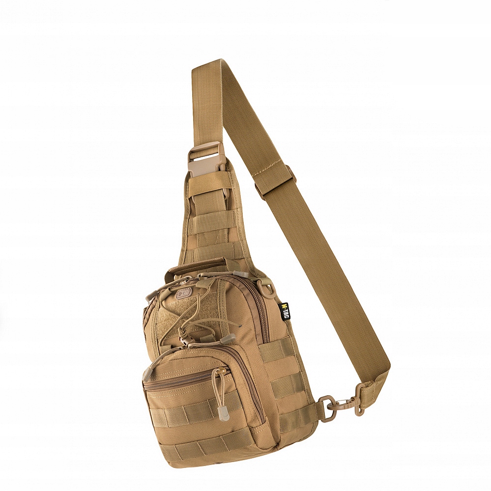 M-Tac Torba Taktyczna Edc z Przegródkami, Velcro 4L Patrol Fastex Coyote