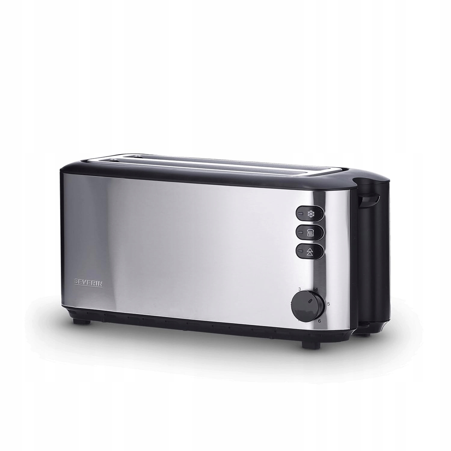 Toustovač Automatický 1400W Rošt Dlouhé Komory 4 Tousty Severin AT2509