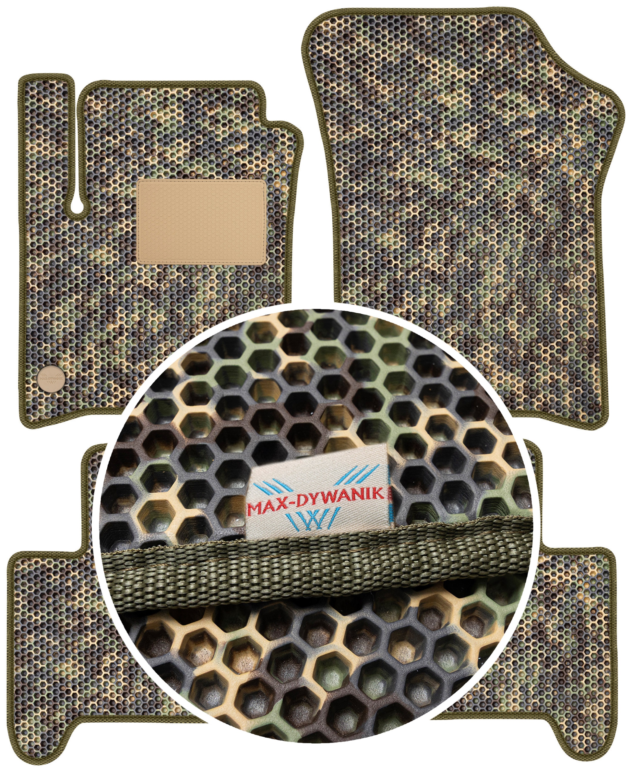 Seat e-Mii 2020-2021 Gumové rohože do auta Eva Moro