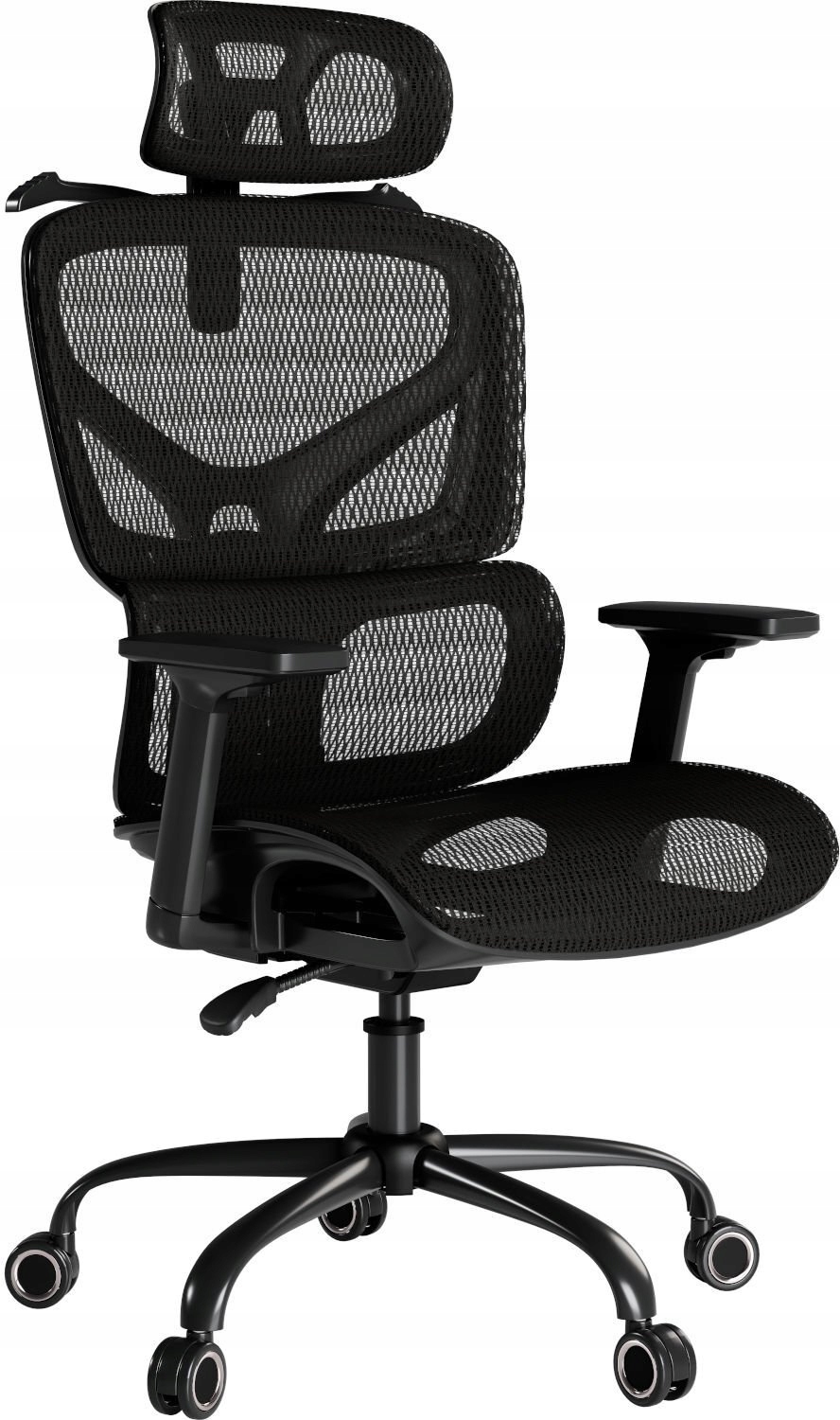 Krzesło biurowe Mozos Ergo-V Czarne