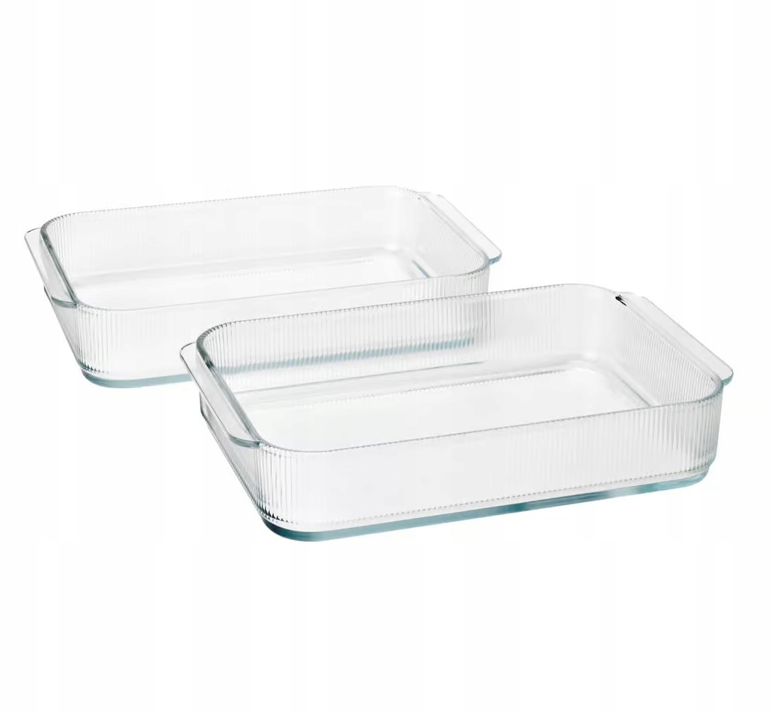 Stelton Pilastro Sklenená forma Zapekacie nádoby 33,1 cm 2 Ks