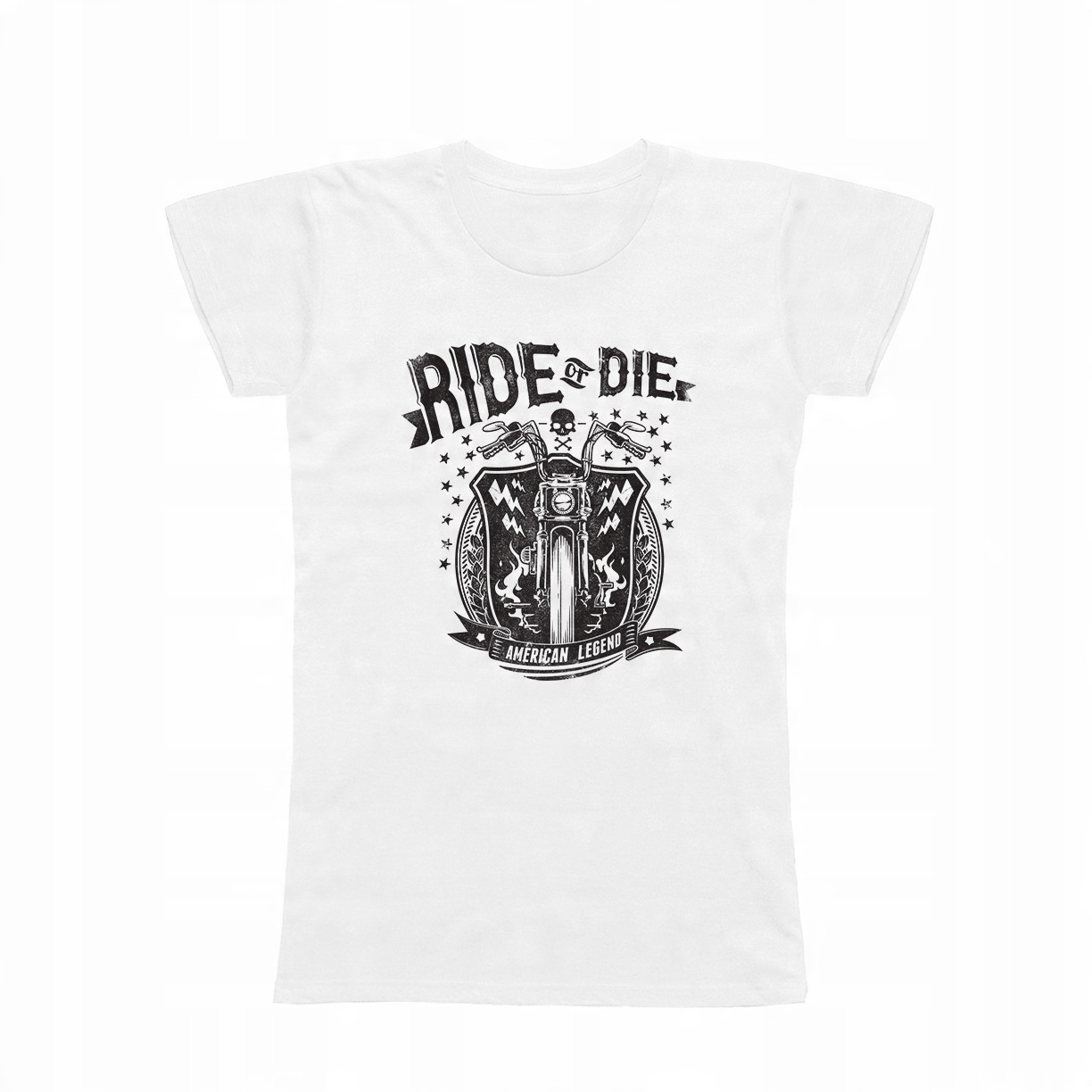 

L - Koszulka T-shirt Motocykolowa Motor Ride Die