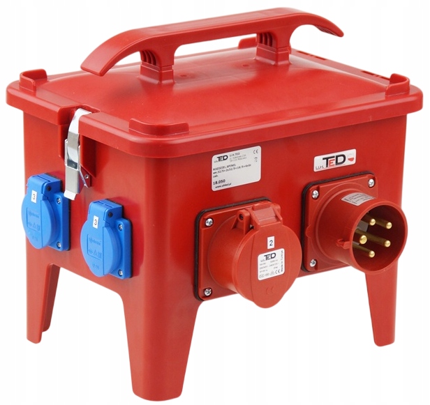 Rozvaděč Je Zabezpečený Pro Vstupní BOX-32/5P 2 X 32A/5P 16A/5P 4 Gs