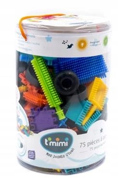 KLOCKI DLA DZIECI T'MIMI 75 ELEMENTÓW