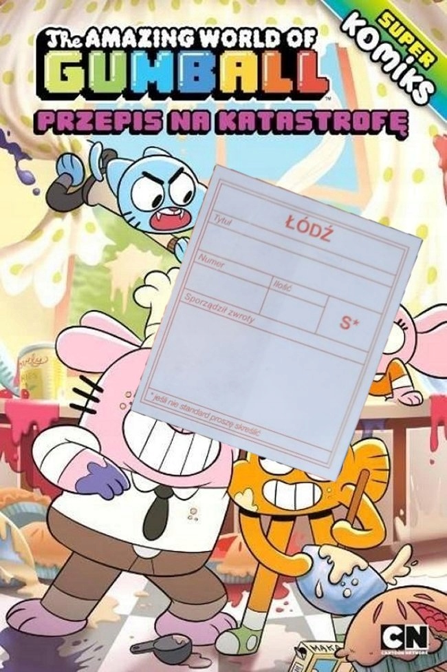 

Gumball Superkomiks Przepis na katastrof Outlet Kd
