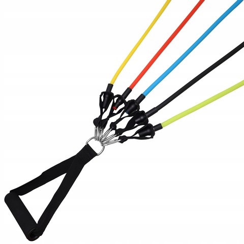 ZESTAW 5 GUM OPOROWYCH EKSPANDERY SPORTVIDA Szerokość 6 mm