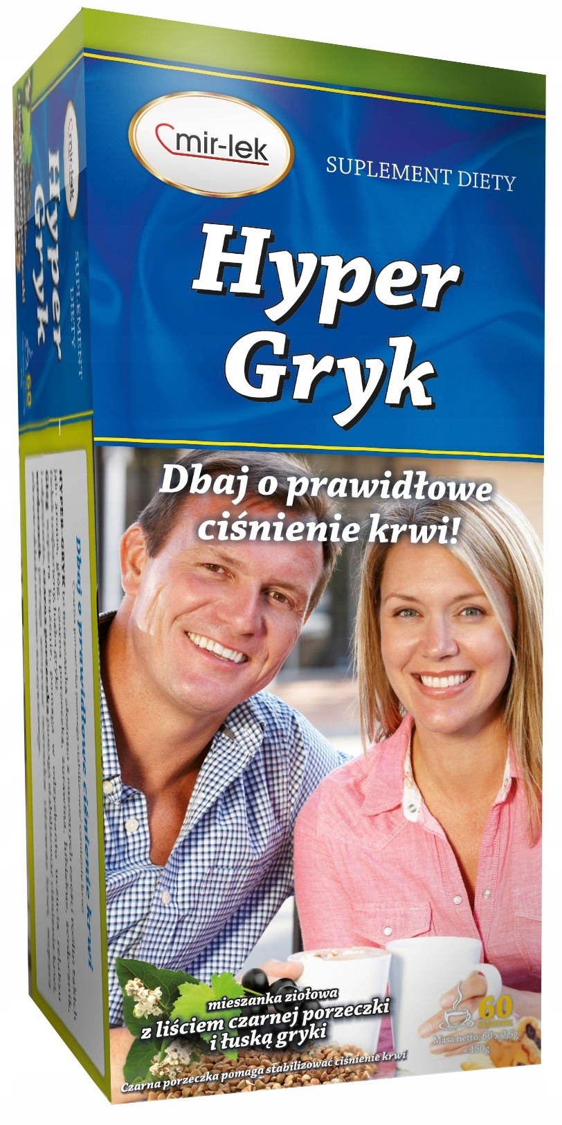 

Hyper Gryk unormowanie ciśnienia krwi 60 saszetek