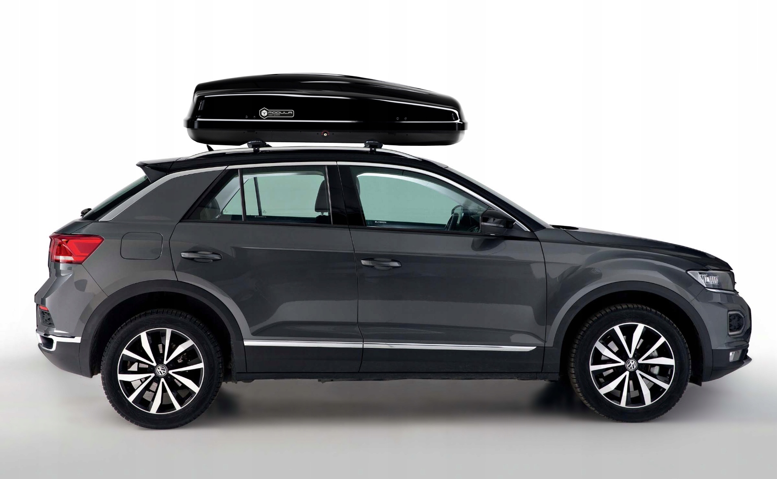 Bagażnik Box dachowy Modula CIAO 430 czarny połysk Pojemność 430 l