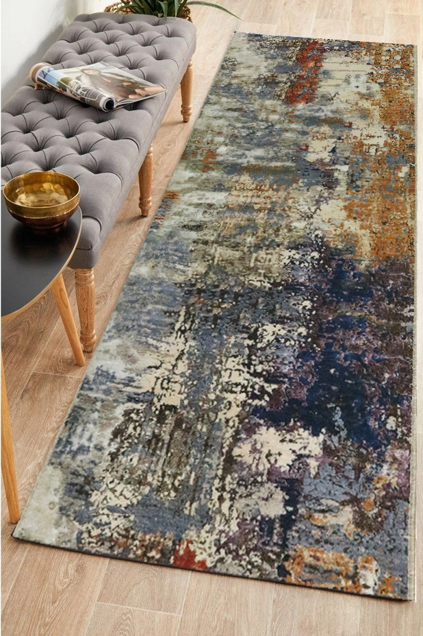 KOLOROWY PRZECIERANY CHODNIK 60cm ANTYPOŚLIZGOWY Kolor wielokolorowy