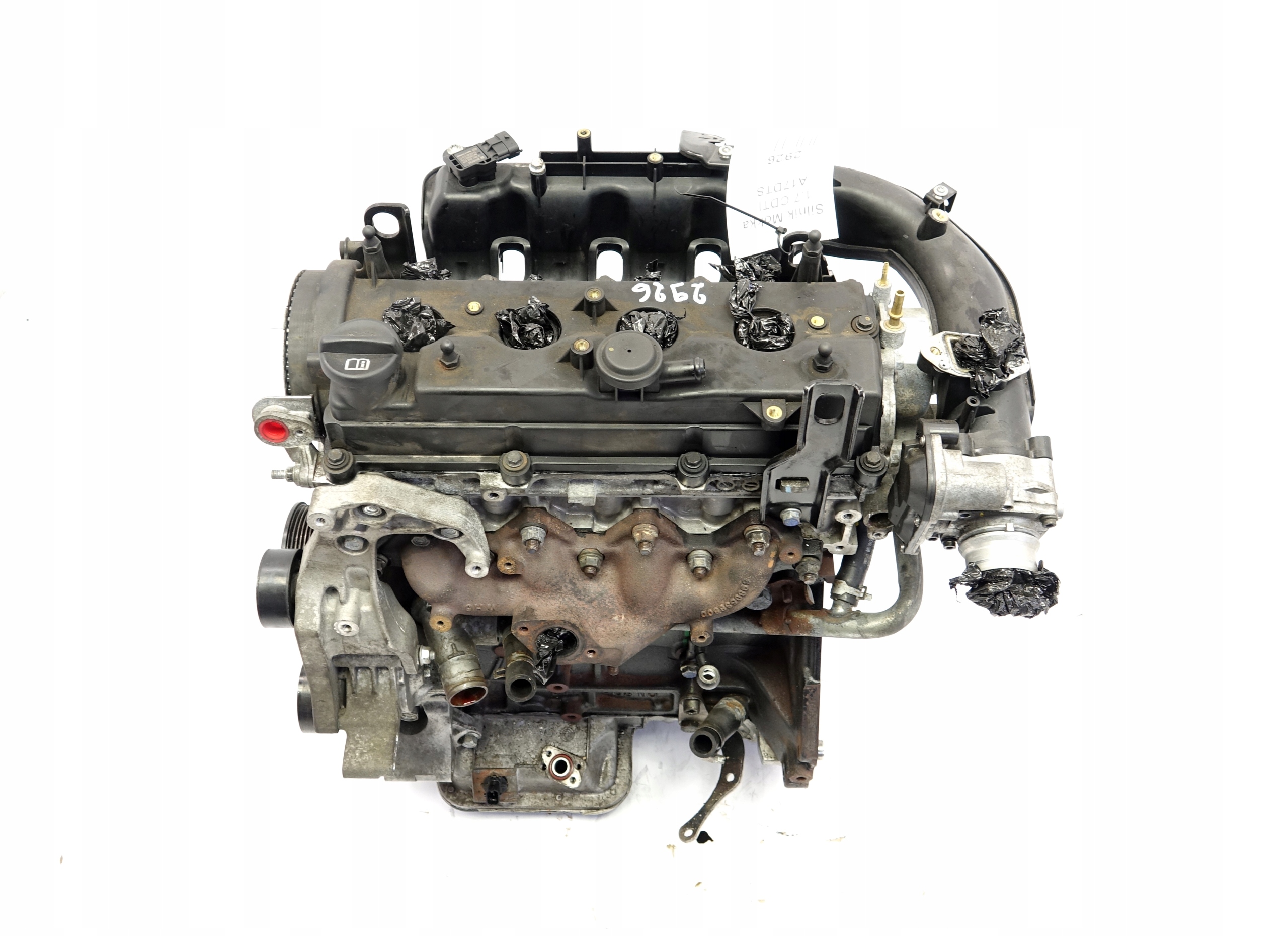 engine OPEL ASTRA J MOKKA 1.7 CDTI A17DTS
