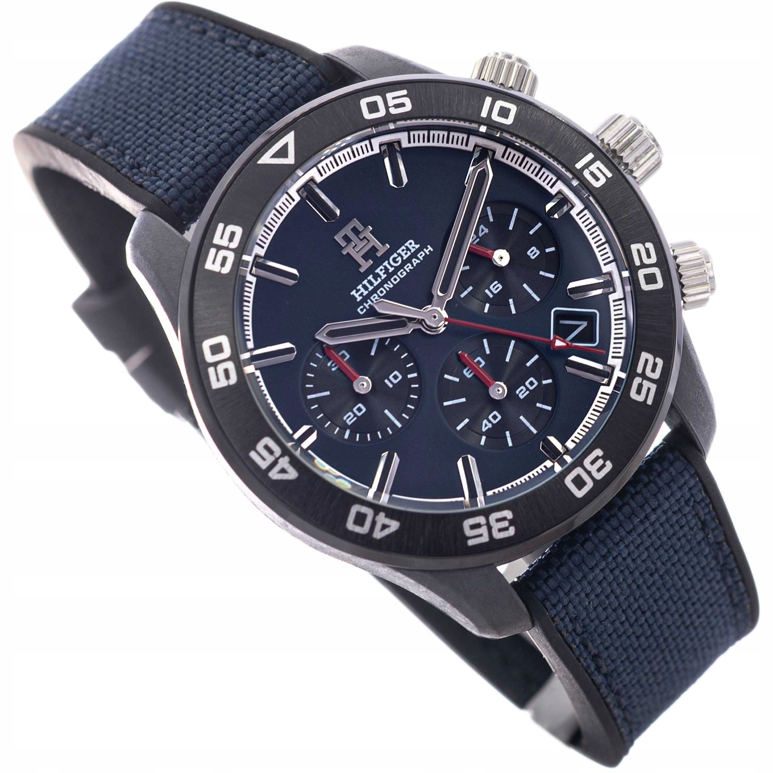 Pánské Hodinky Tommy Hilfiger 1792183 TH85 Chronograph Originální Na Řemínku