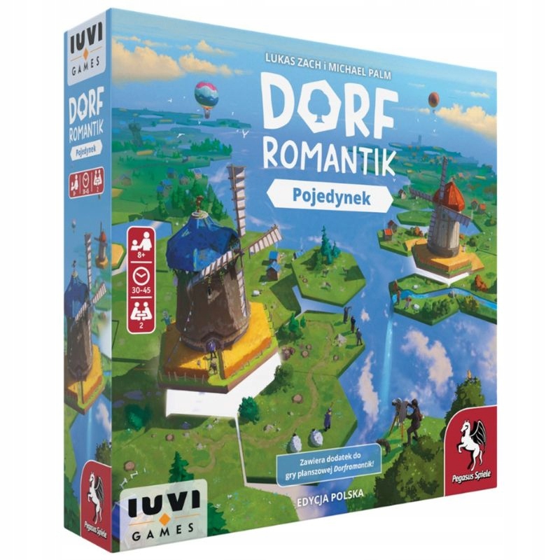 Gra planszowa Iuvi Games Dorfromantik Pojedynek 8 lat+