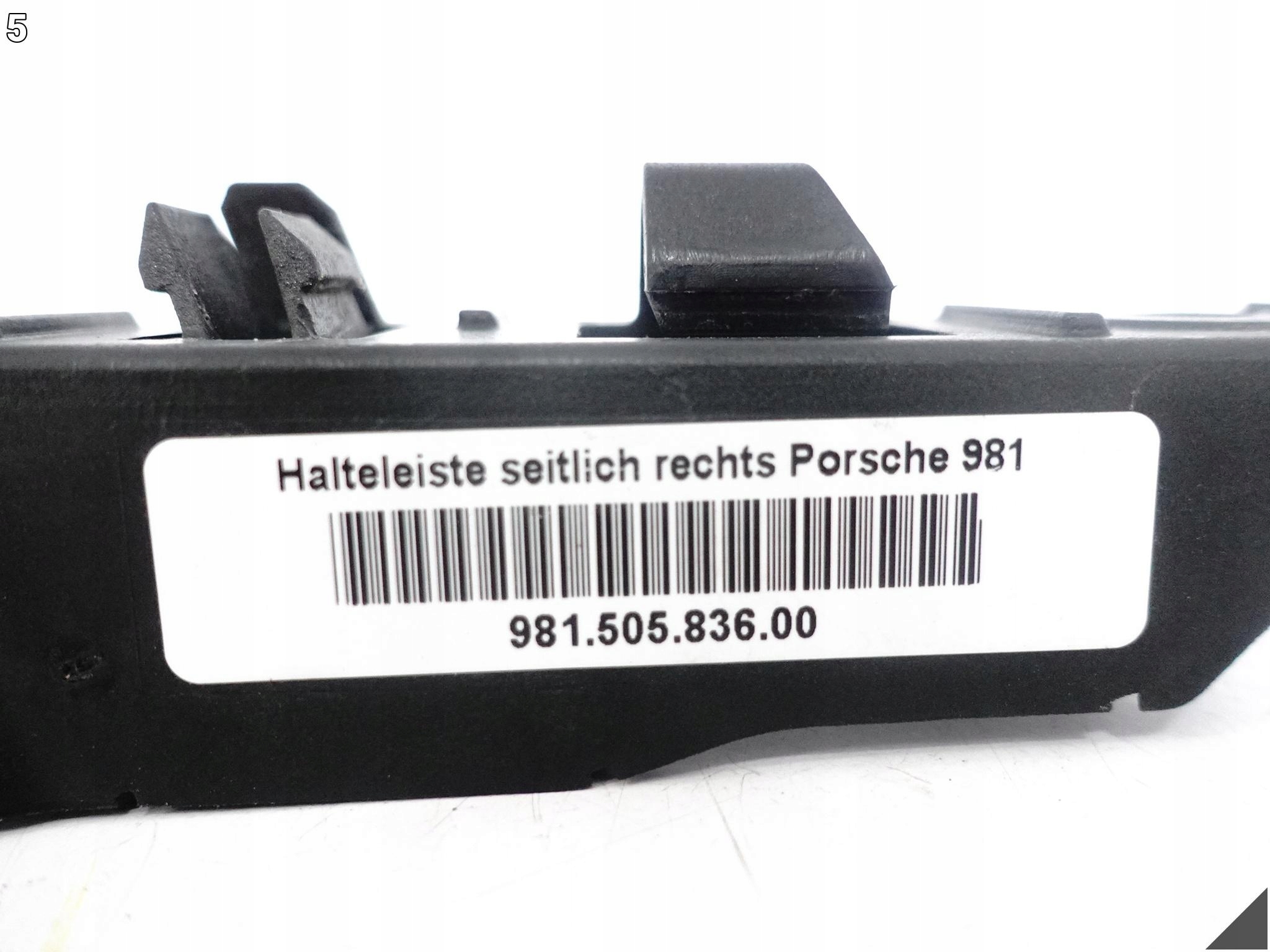 PORSCHE BOXSTER 981 CAYMAN 981C GT4 12-16 fender moulding support right front