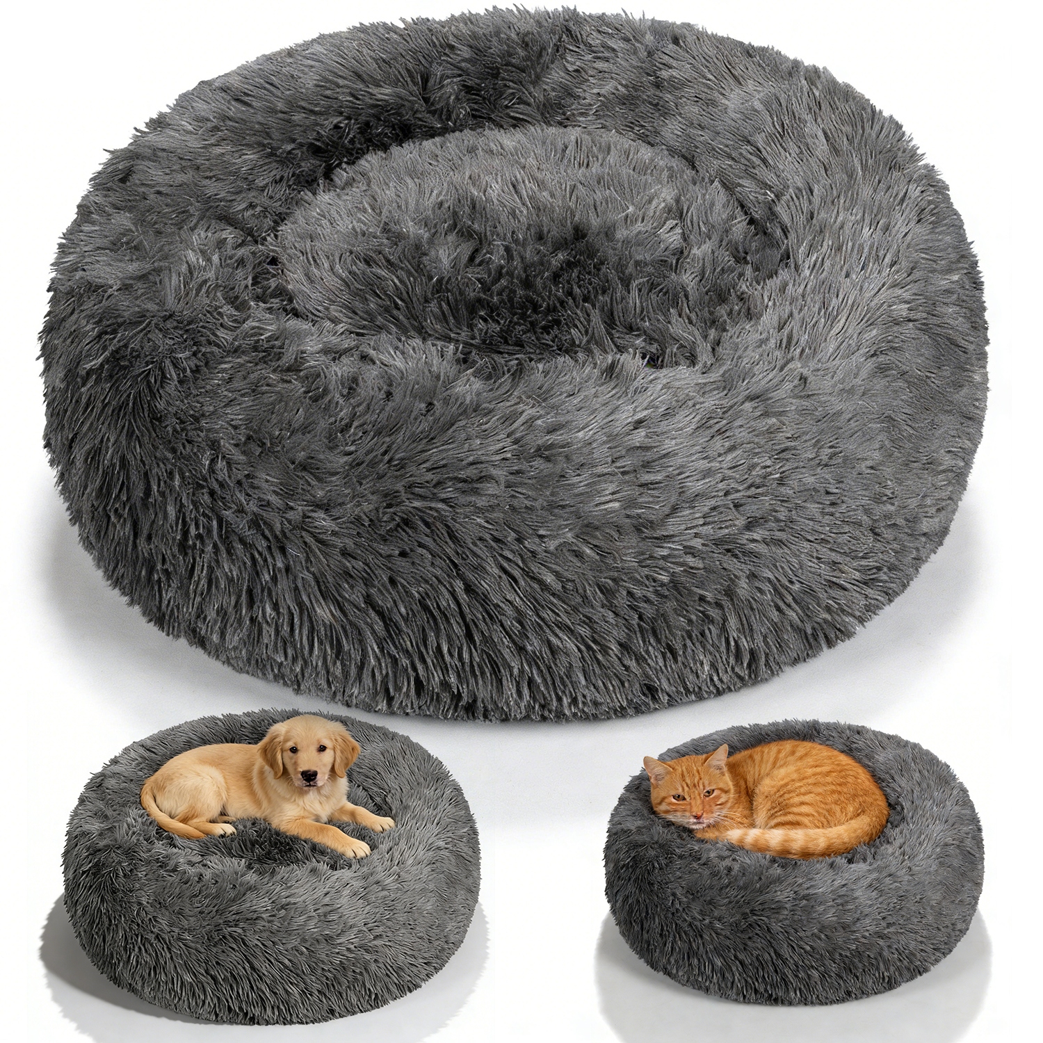 Levně Pelíšek Pro Zvířata Středisko Warmia 60X60X20 CM Šedé