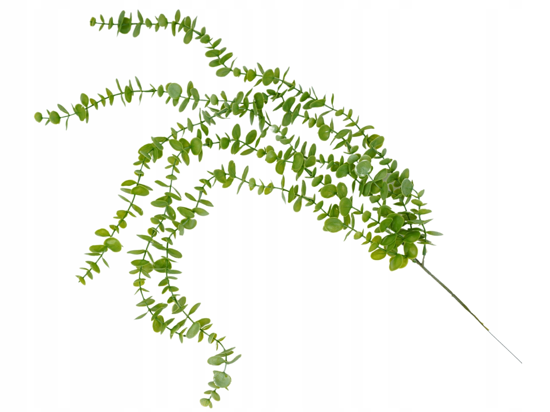 SZTUCZNY EUKALIPTUS GAŁĄZKA ZWIS GIRLANDA 74 cm ROŚLINA WISZĄCA ZIELONA Marka Topoblu