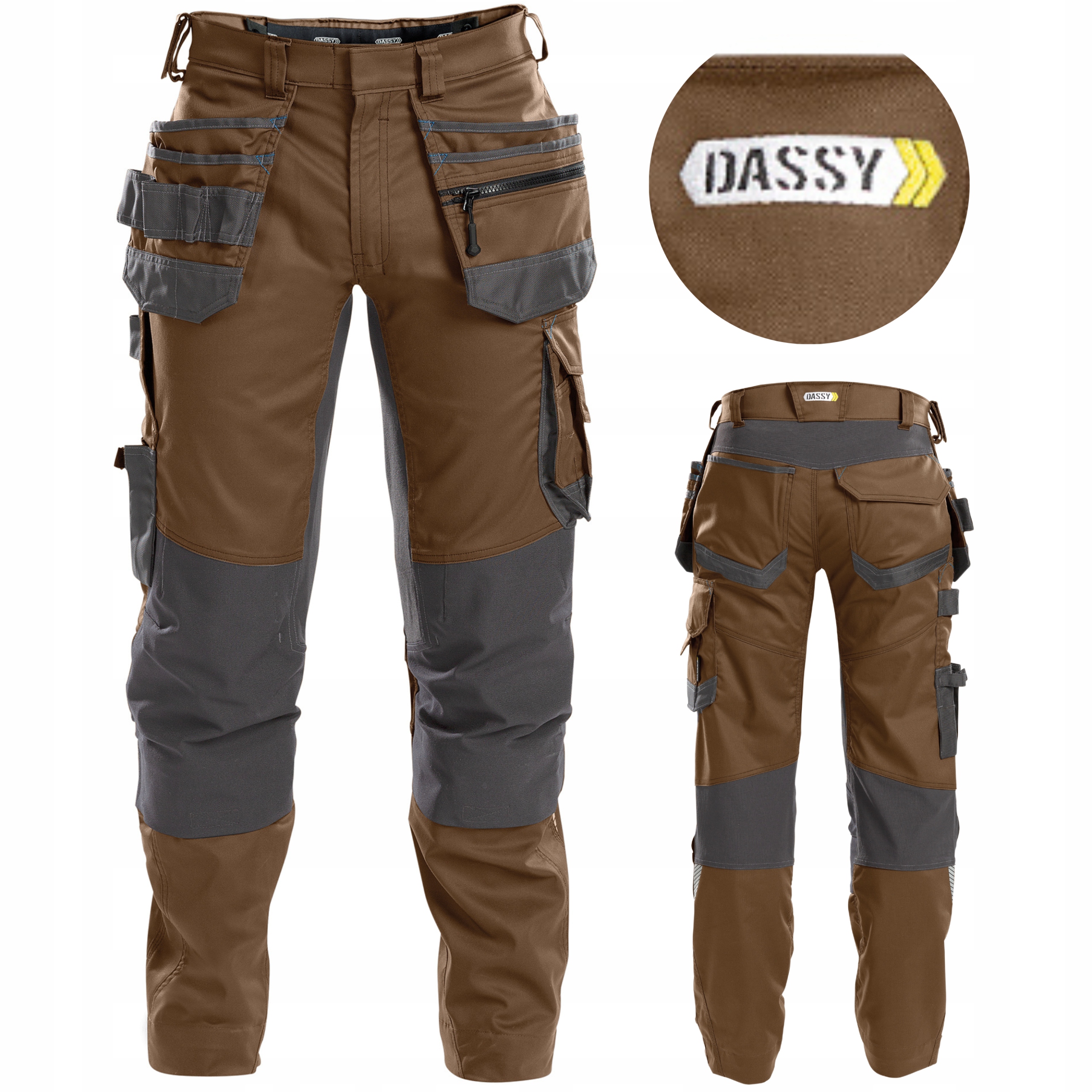 робочі штани чоловічі еластичні Dassy Flux 48