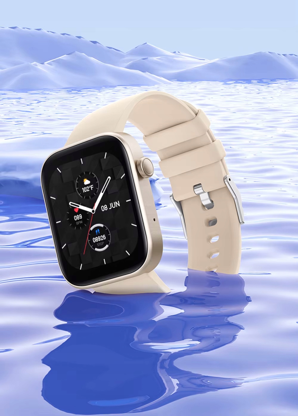 SMARTWATCH DAMSKI WODOODPORNY SPORT ROZMOWY POMIARY SMS EKG POLSKIE MENU Kompatybilność systemowa Android iOS