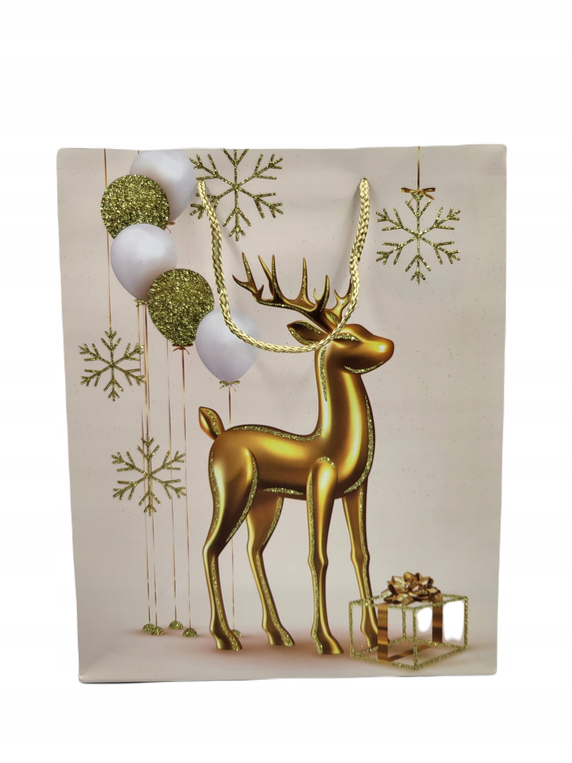 

Torba Na Prezenty Świąteczna 26x32CM Jeleń 148