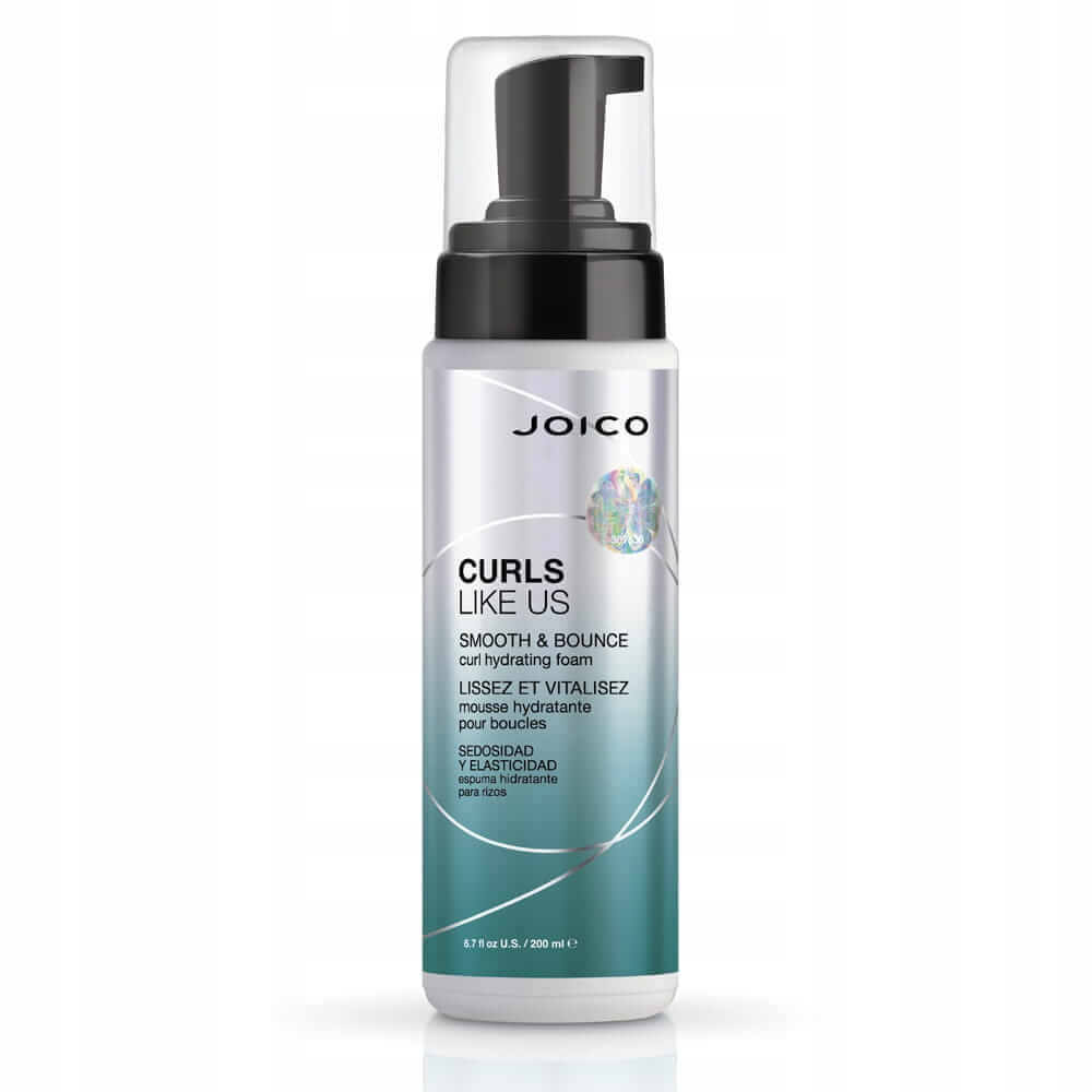 Joico curls smooth and bounce Hydratační pěna pro kudrnaté vlasy 200 Ml
