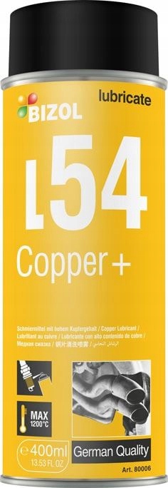 

Bizol Smar Miedziany Copper+ L54 Spray 400ML