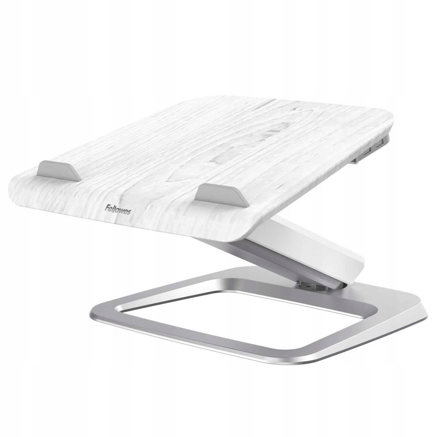 Podstawka pod laptopa Fellowes regulowana porty Usb metal/płyta meblowa