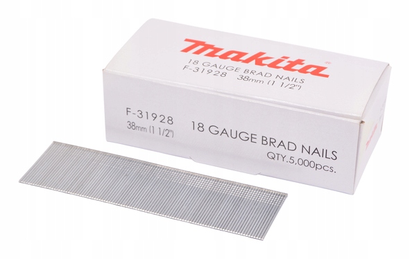 

Makita F-31928 Gwoździe Szpilki 38mm 5000szt AF505