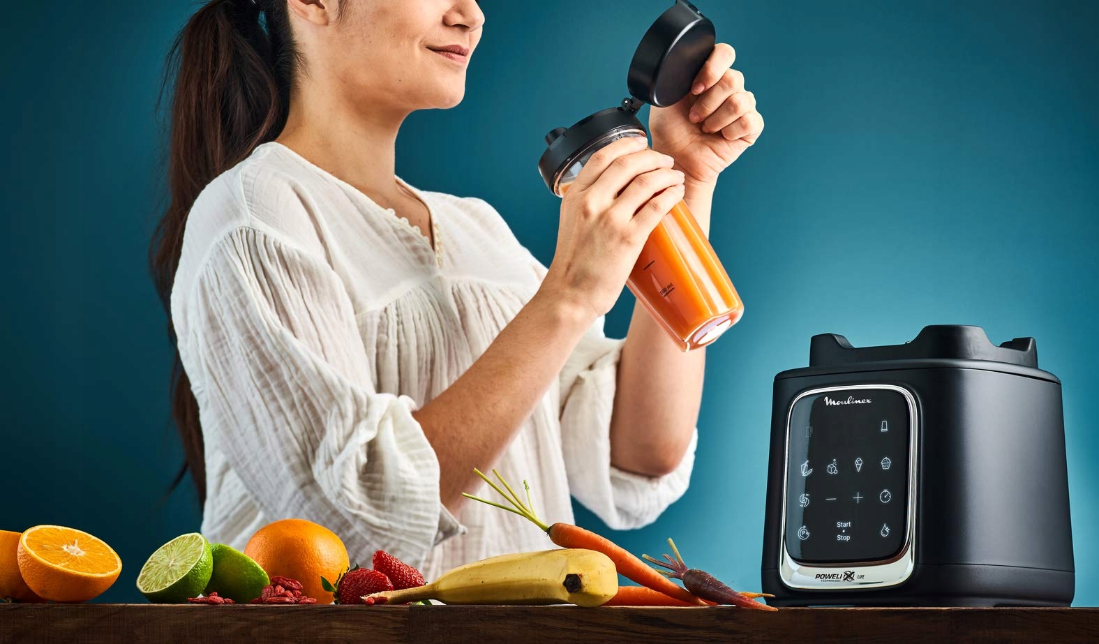 MOULINEX InfinyMix Blender 1600W 5 Programów Tritan 1.75L BPA Free — miniatura 8