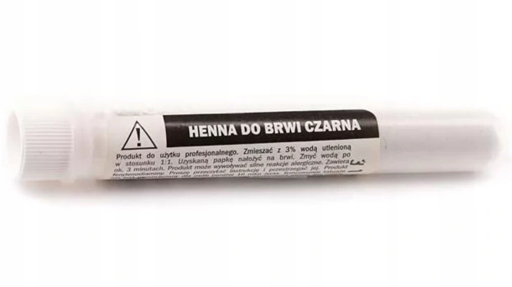 

Henna proszkowa do brwi Kama 10ml czarna krakowska