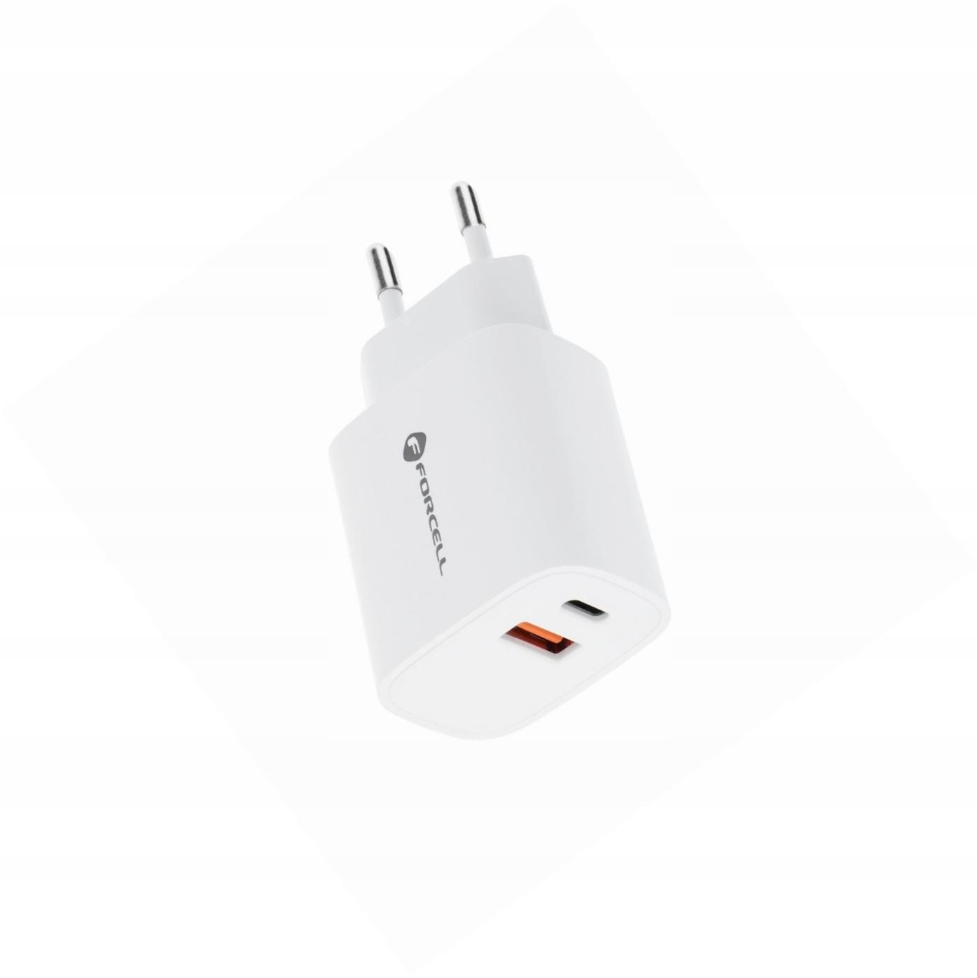Szybka ładowarka 30W kostka 2 wejścia z kablem Usb-c do iPhone 11 Pro Max