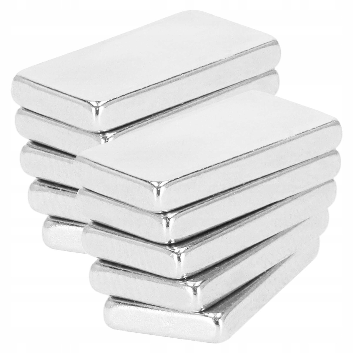 

Magnes Płytkowy Neodymowy 10x5x1 Komplet 10SZT