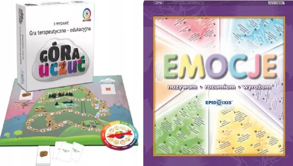 Gra terapeut. Góra uczuć+Emocje. Nazywam, rozumiem