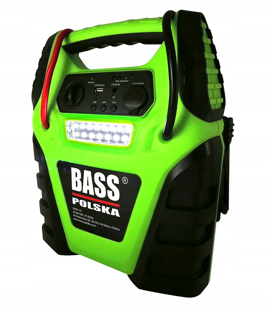 PROSTOWNIK Z ROZRUCHEM 12V MINI KOMPRESOR USB 5w1 Weight with packaging 6 5 kg