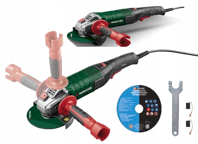 Szlifierka kątowa kątówka Parkside Pws 125 I9 1200 W