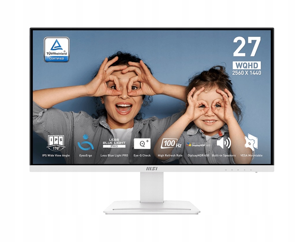 Monitor 27'' Msi Pro MP273QW E2 2560 x 1440 (wqhd) Ips 100 Hz