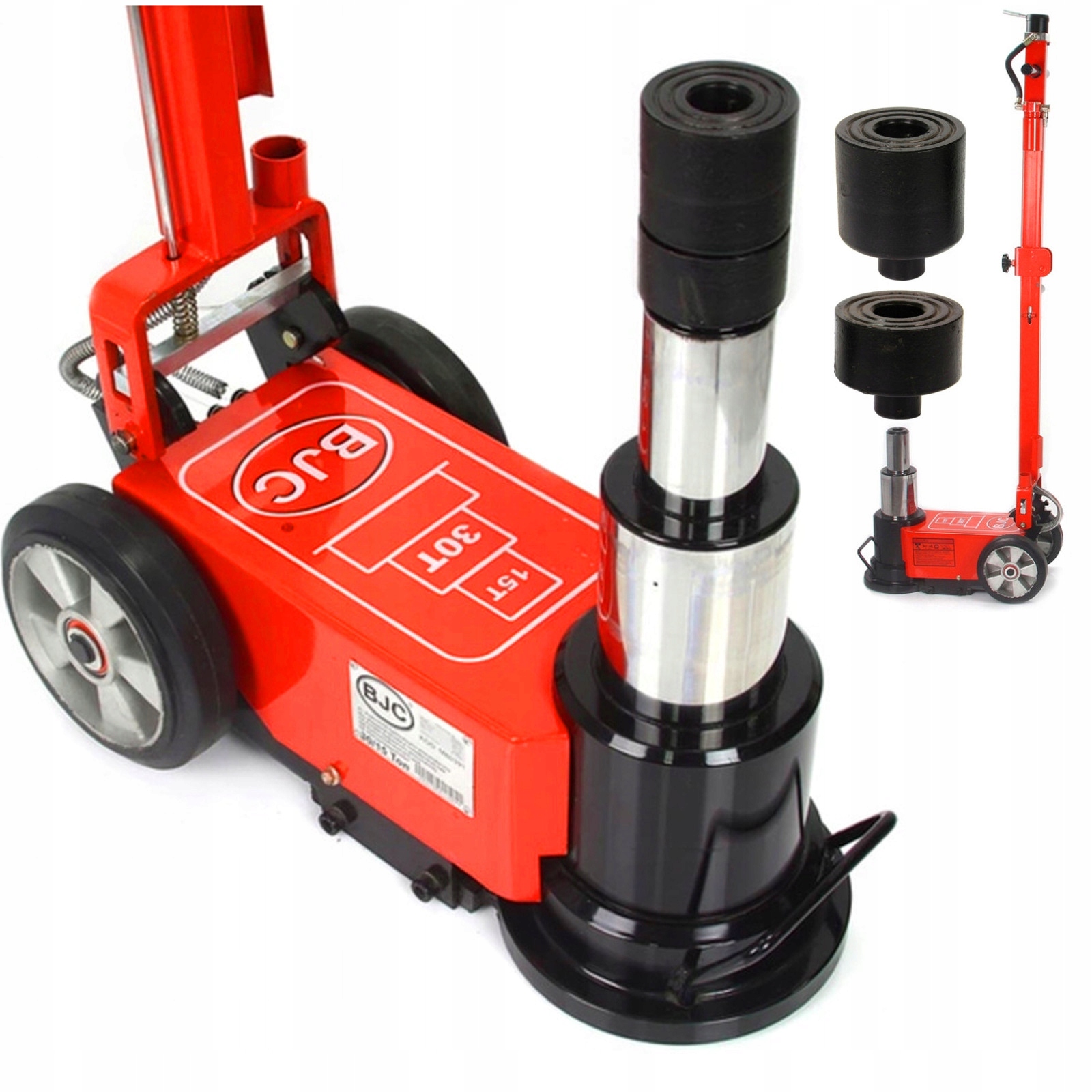 ГИДРАВЛИЧЕСКИЙ ПНЕВМАТИЧЕСКИЙ ПОДЪЕМНИК 30Т 205-525ММ